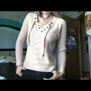 Pink Sweater (XS)